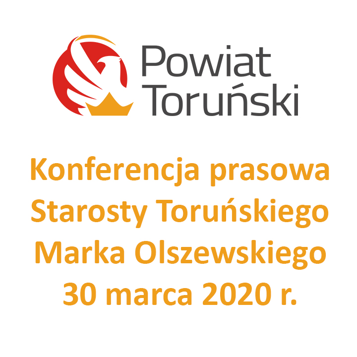 Konferencja prasowa Starosty o 12:00 na Facebooku