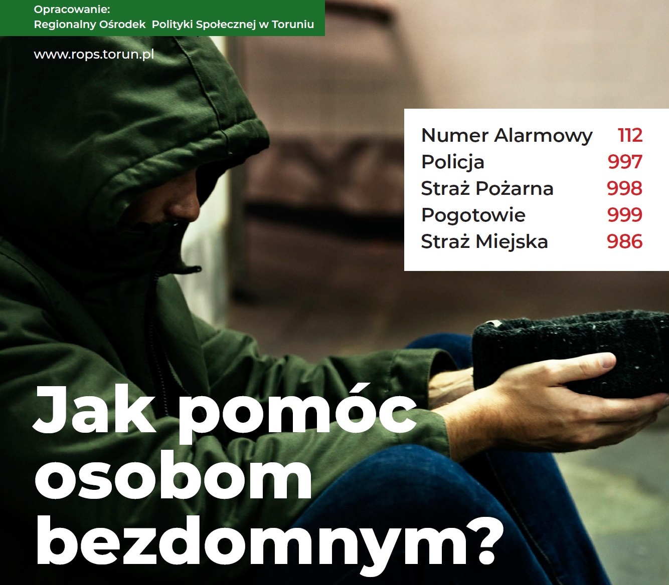 Pomoc dla osób bezdomnych