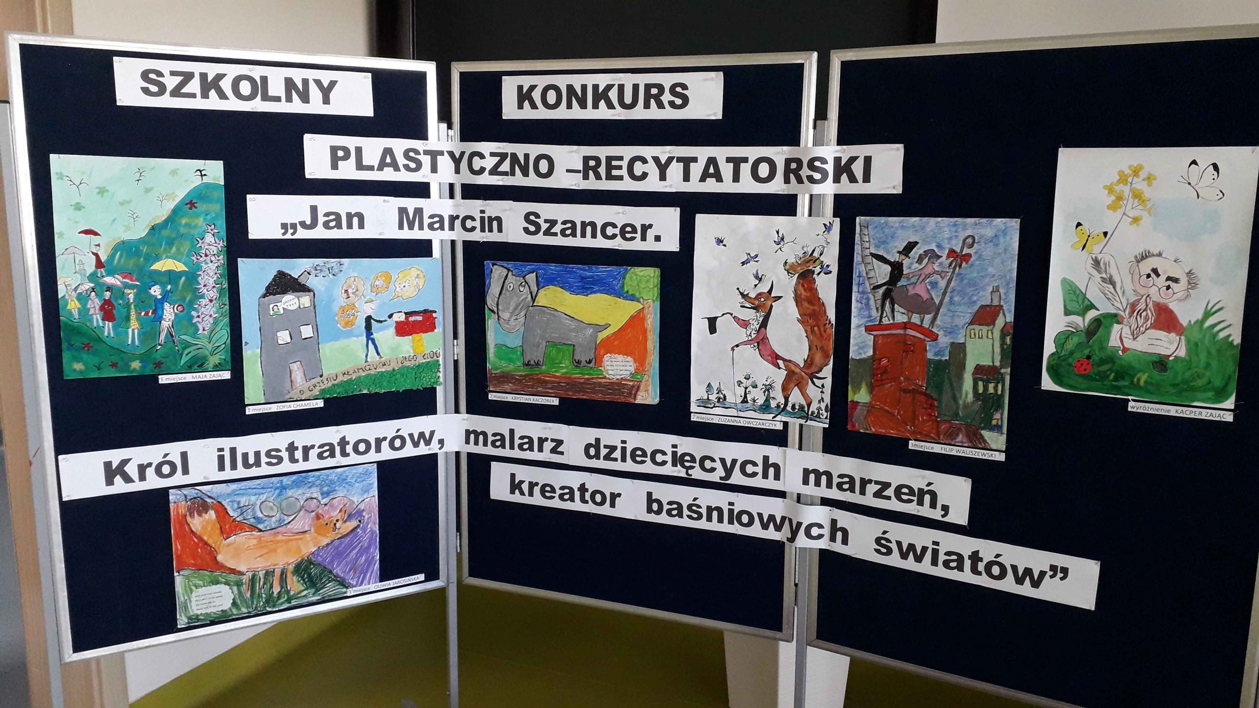 SP w Ostaszewie rozstrzygnęła Szkolny Konkurs Plastyczno-recytatorski