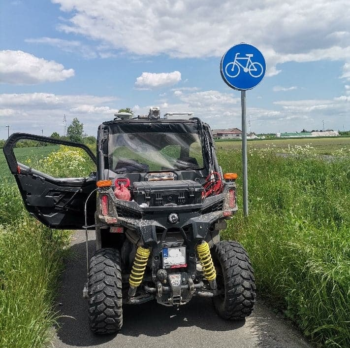 Wideorejestracja ścieżek rowerowych