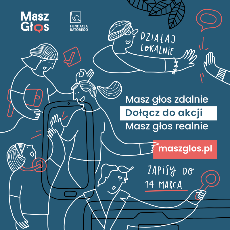 Rusza akcja Masz Głos dla grup i organizacji, które działają dla lokalnej społeczności