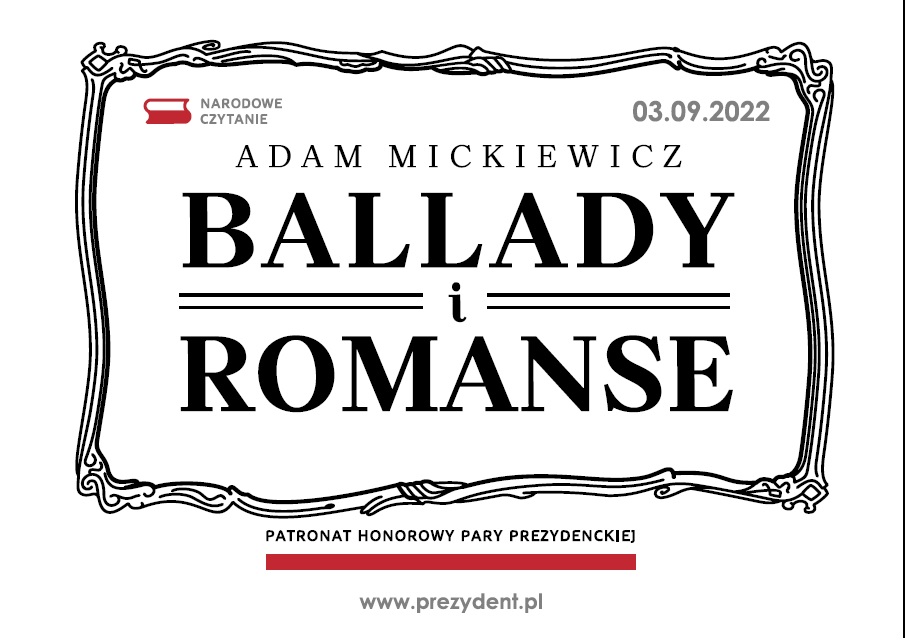 "Ballady i romanse" – powiatowe Narodowe Czytanie