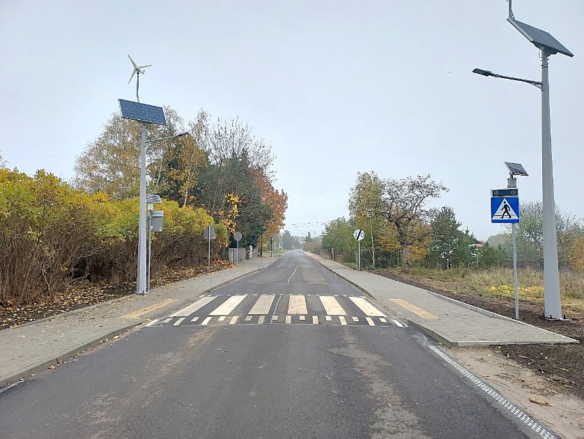 Przebudowa drogi Młynic Pierwszy – Jedwabno zakończona