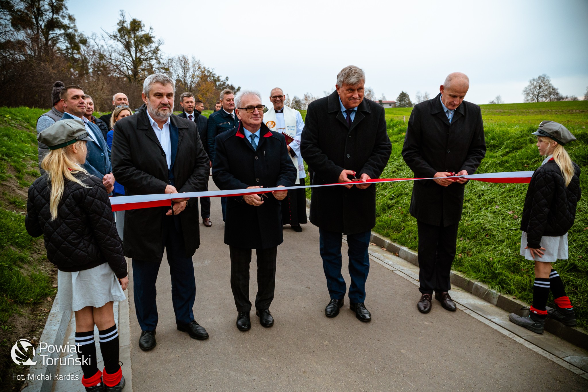 Inwestycje drogowe w gminie Łubianka oddane do użytku