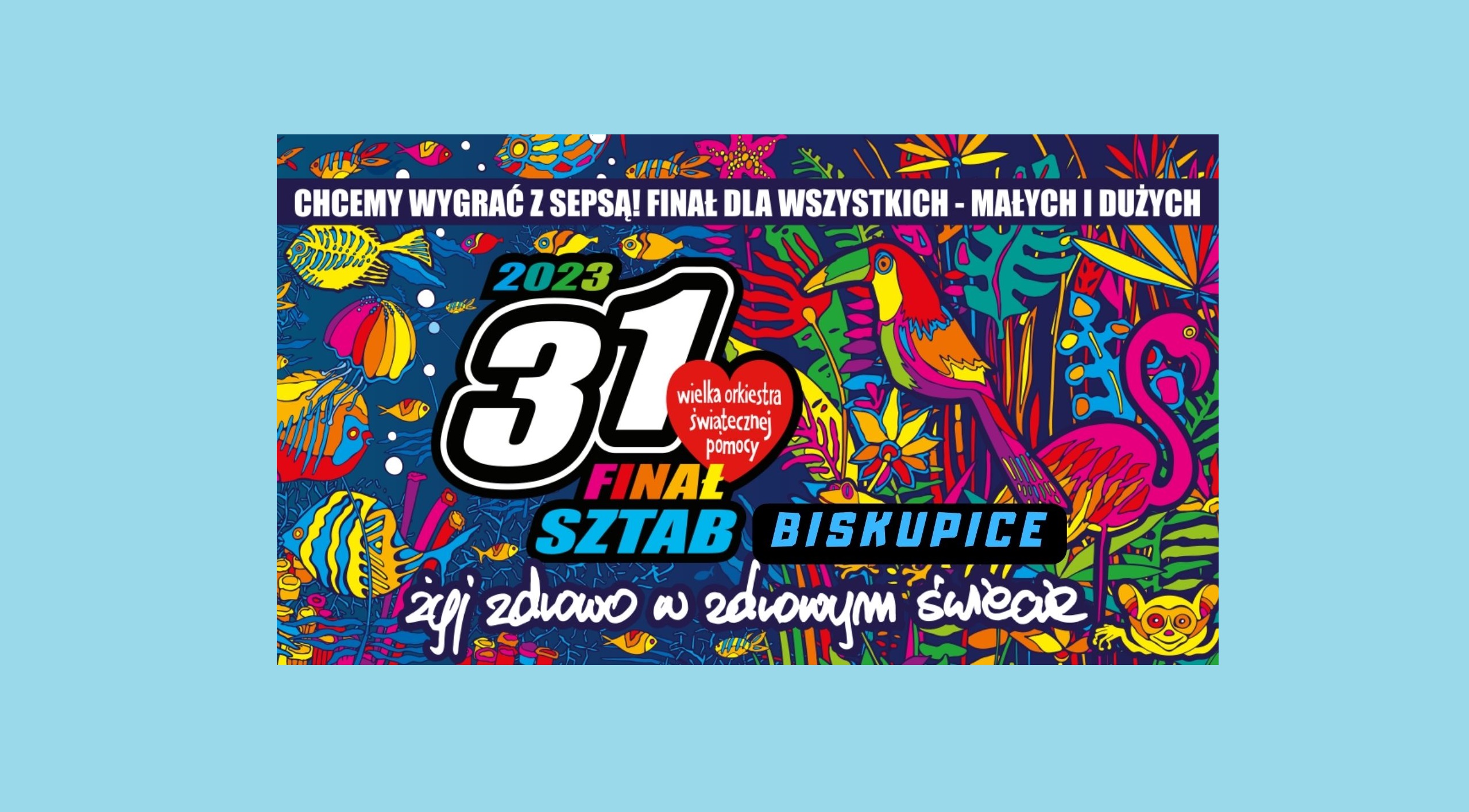 Biały konwój WOŚP w gminie Łubianka