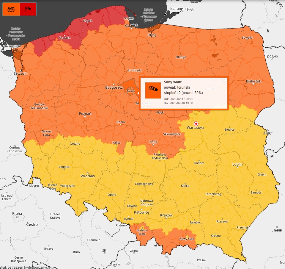Ostrzeżenia meteorologiczne