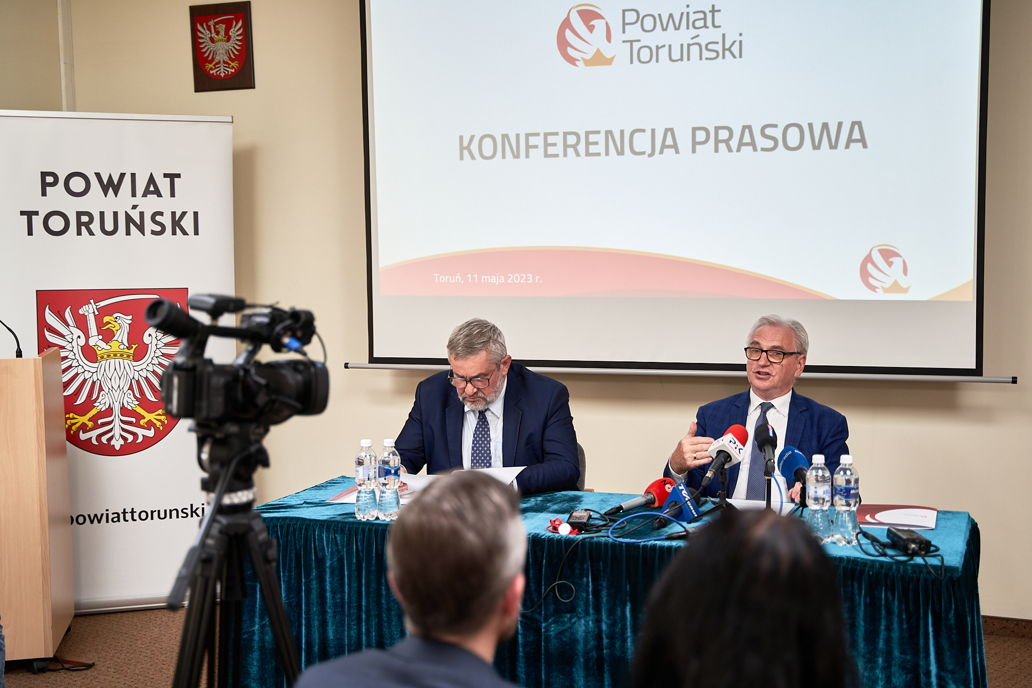 Inwestycje GDDKiA w Lubiczu Dolnym, Lubiczu Górnym i Grębocinie – konferencja prasowa