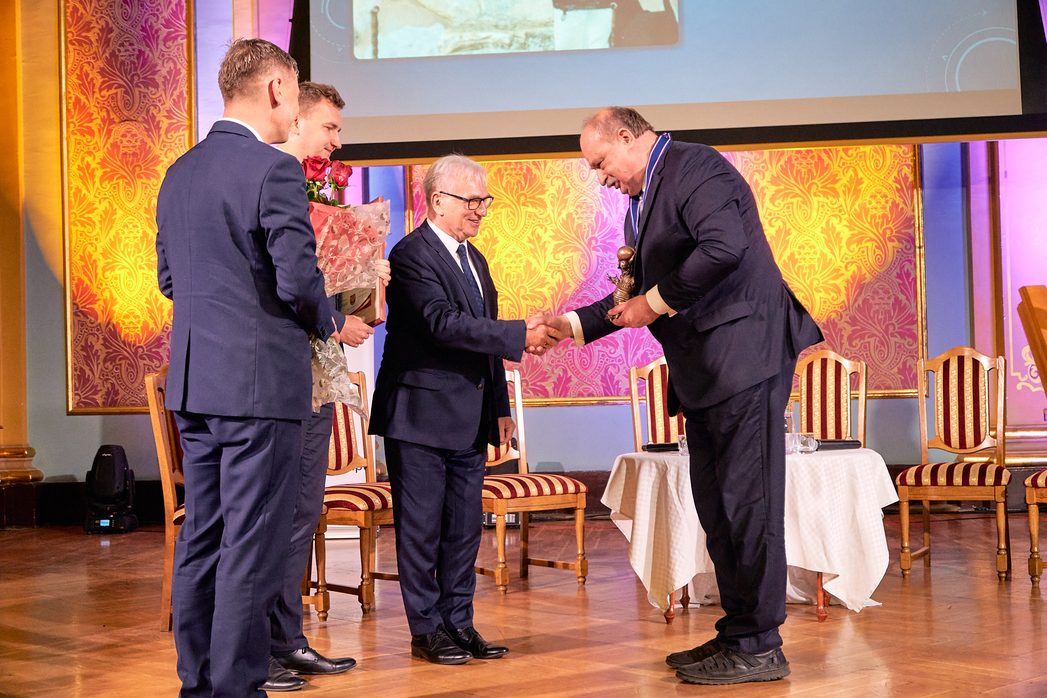 Profesor Wojciech Polak z Nagrodą im. Adama Schedlin-Czarlińskiego