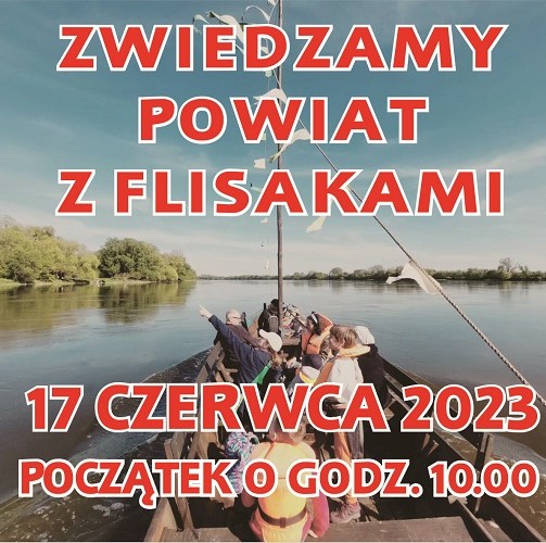 Zwiedzamy powiat z flisakami