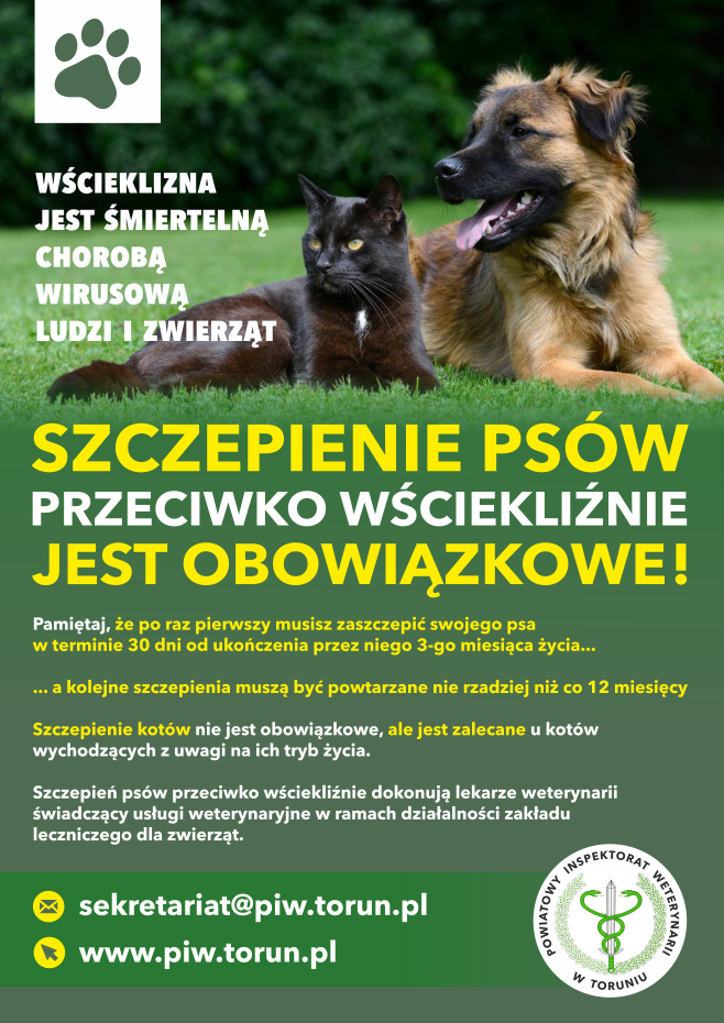 Szczepienia przeciwko wściekliźnie