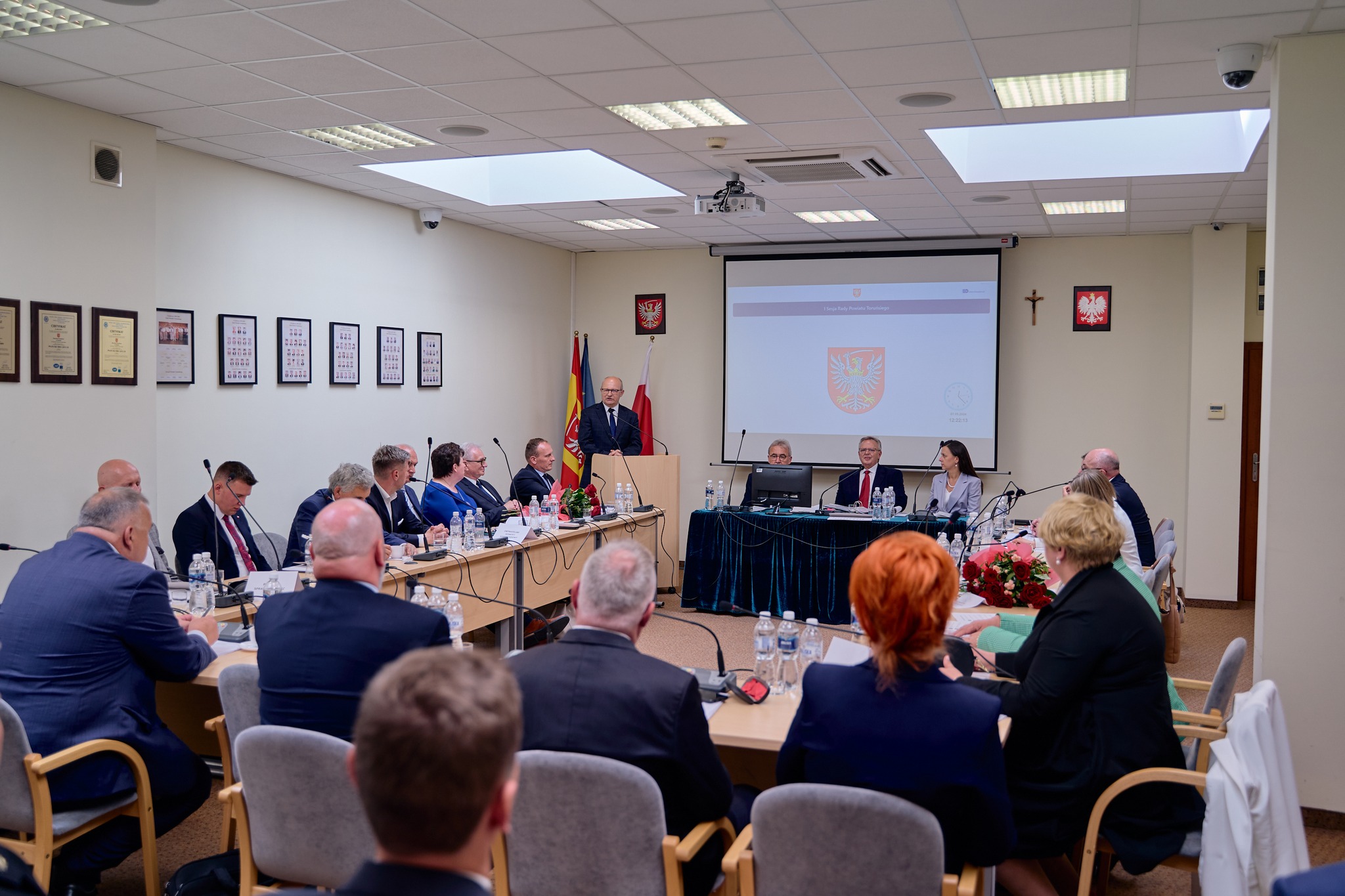Inauguracyjna Sesja Rady Powiatu Toruńskiego VII kadencji
