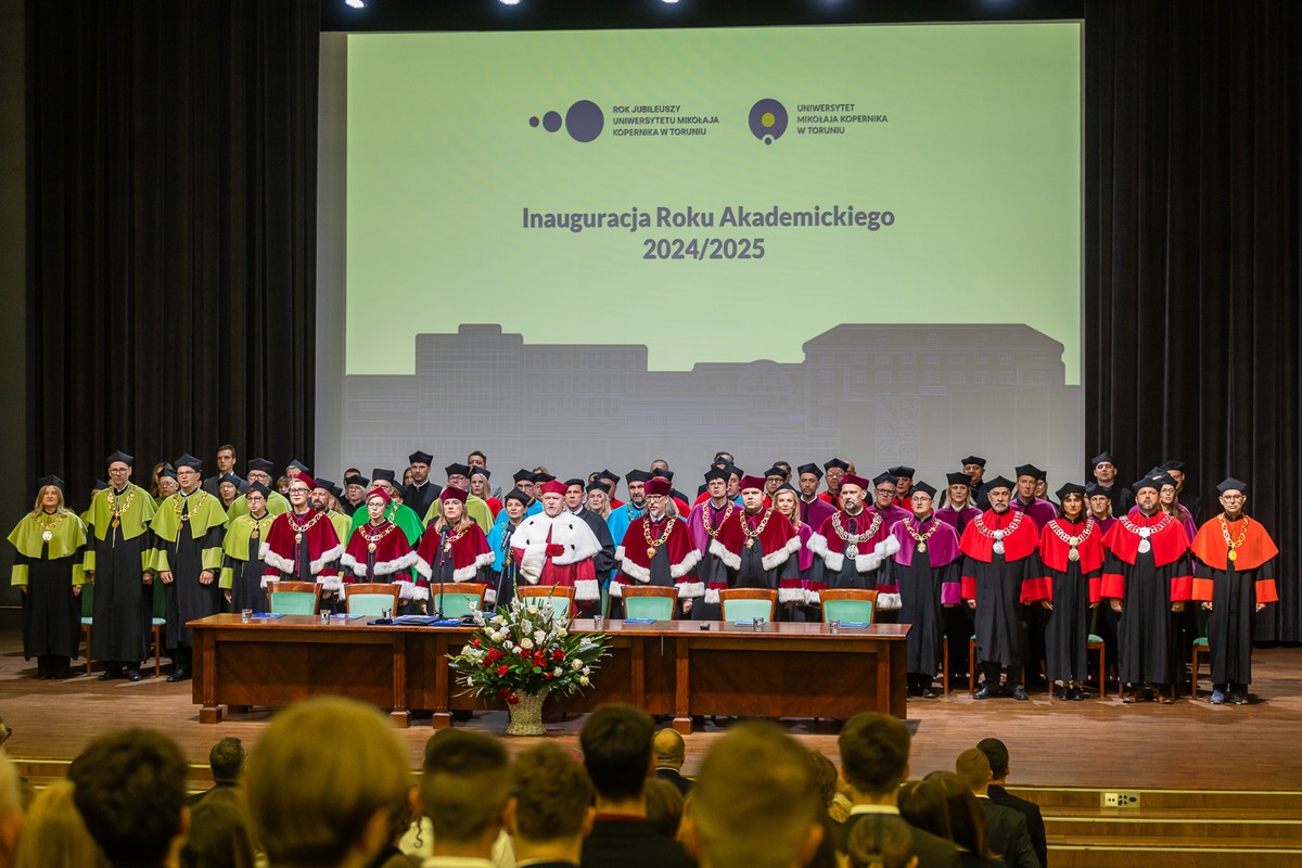 Inauguracja roku akademickiego 2024/2025 na UMK