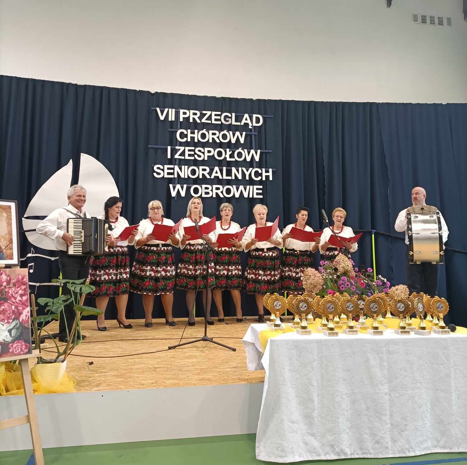 VII Przegląd Chórów i Zespołów Senioralnych w Obrowie