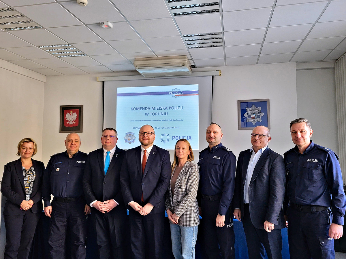 Odprawa roczna Policji i posiedzenie Komisji Bezpieczeństwa w Toruniu