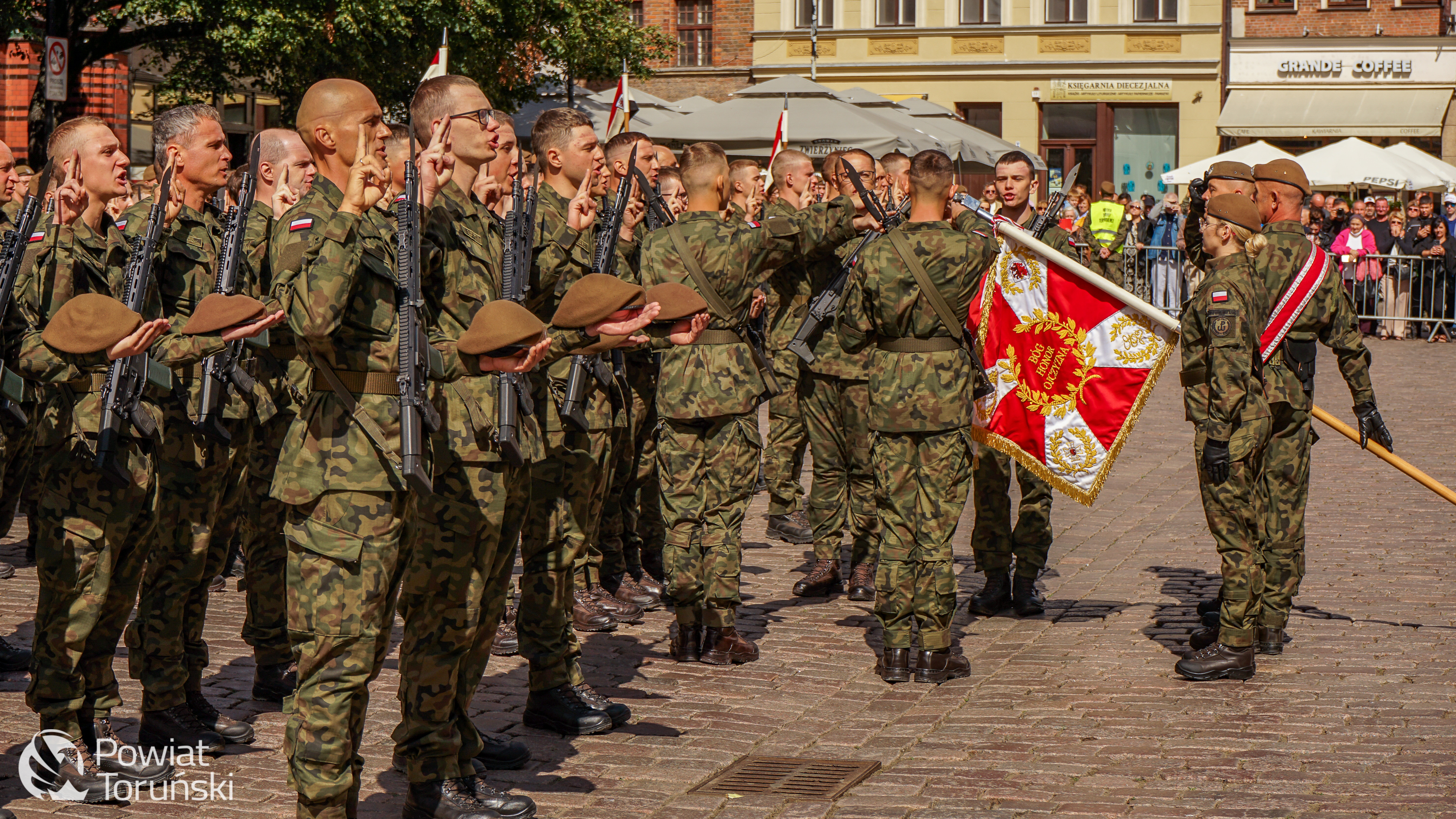 Święto 8. Kujawsko-Pomorskiej Brygady Obrony Terytorialnej w Toruniu