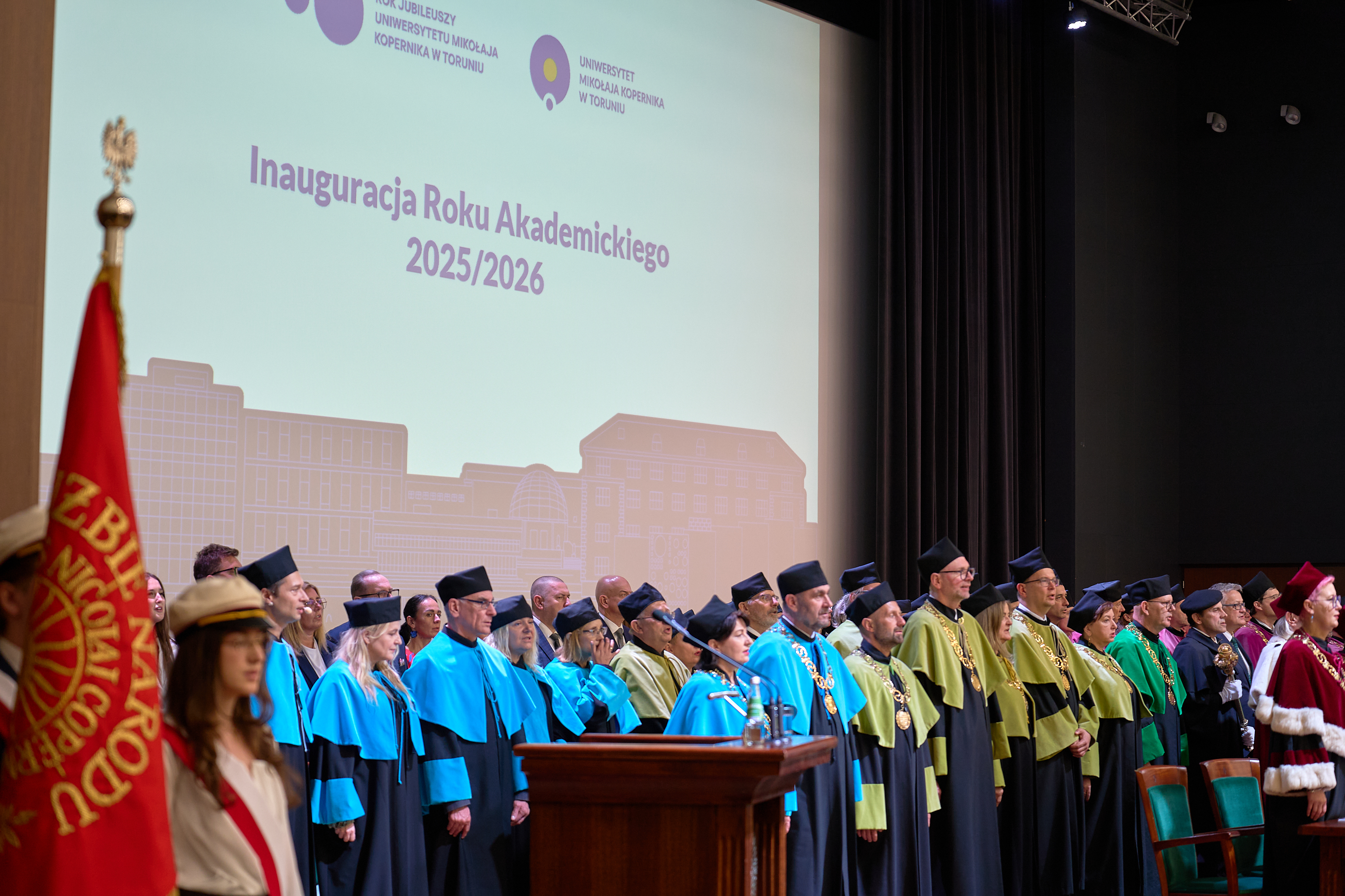 Inauguracja roku akademickiego 2025/2026 na Uniwersytecie Mikołaja Kopernika