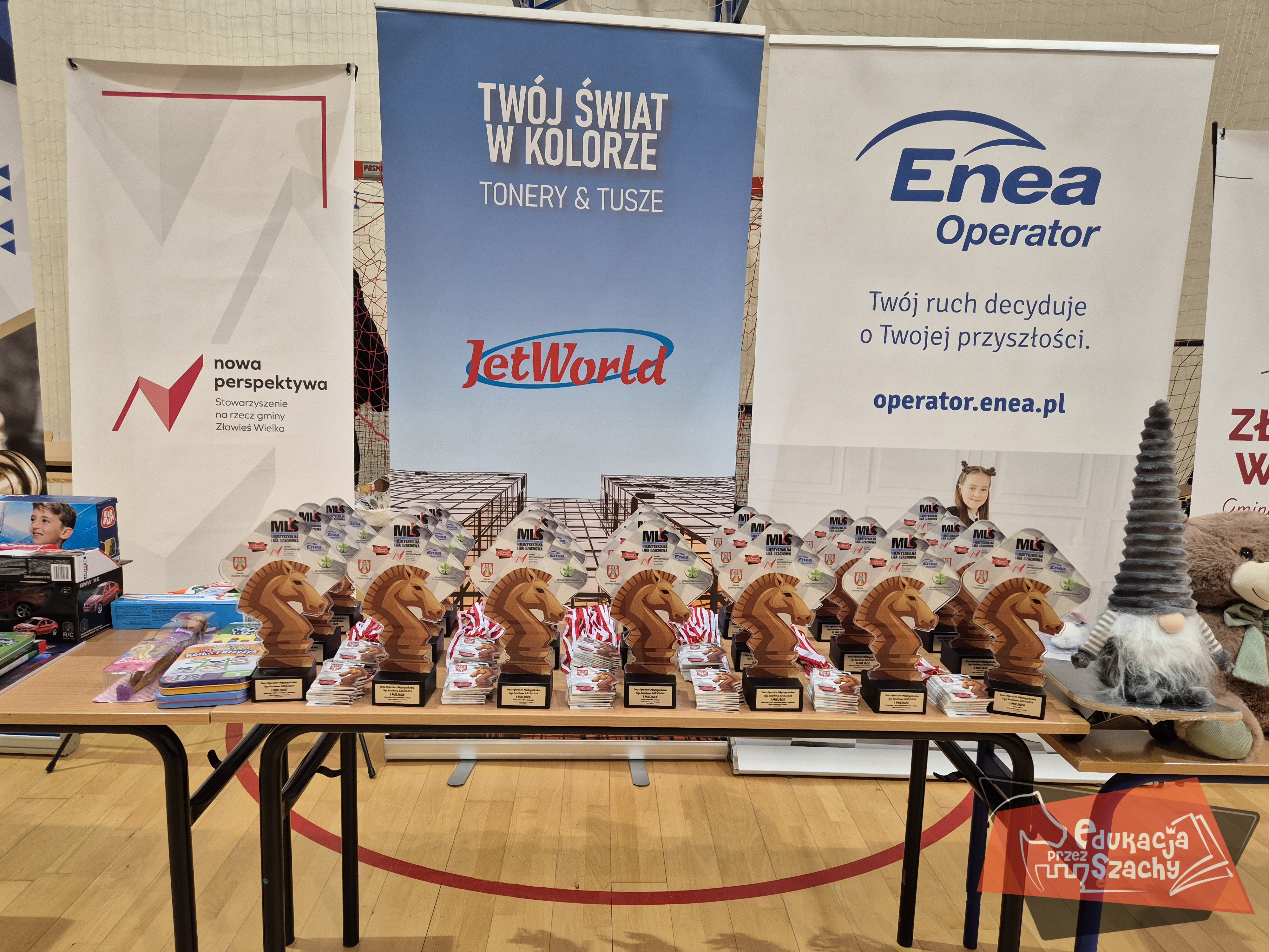 Szachowe emocje w Przysieku: 6. Turniej Enea Operator Międzyszkolnej Ligi Szachowej za Nami!