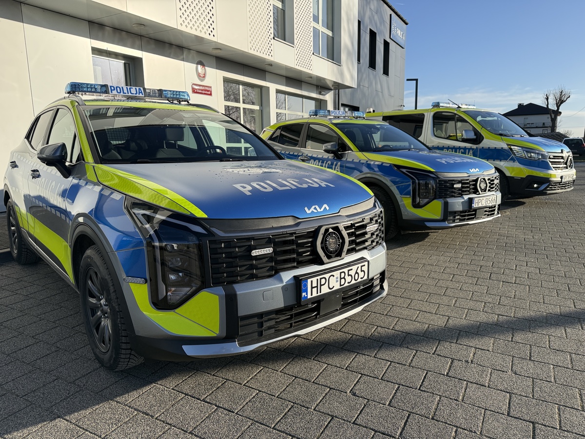 Nowe radiowozy dla policjantów z Dobrzejewic