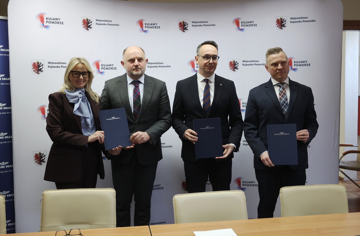 Pakt Kolejowy podpisany – ważne inwestycje w Powiecie Toruńskim