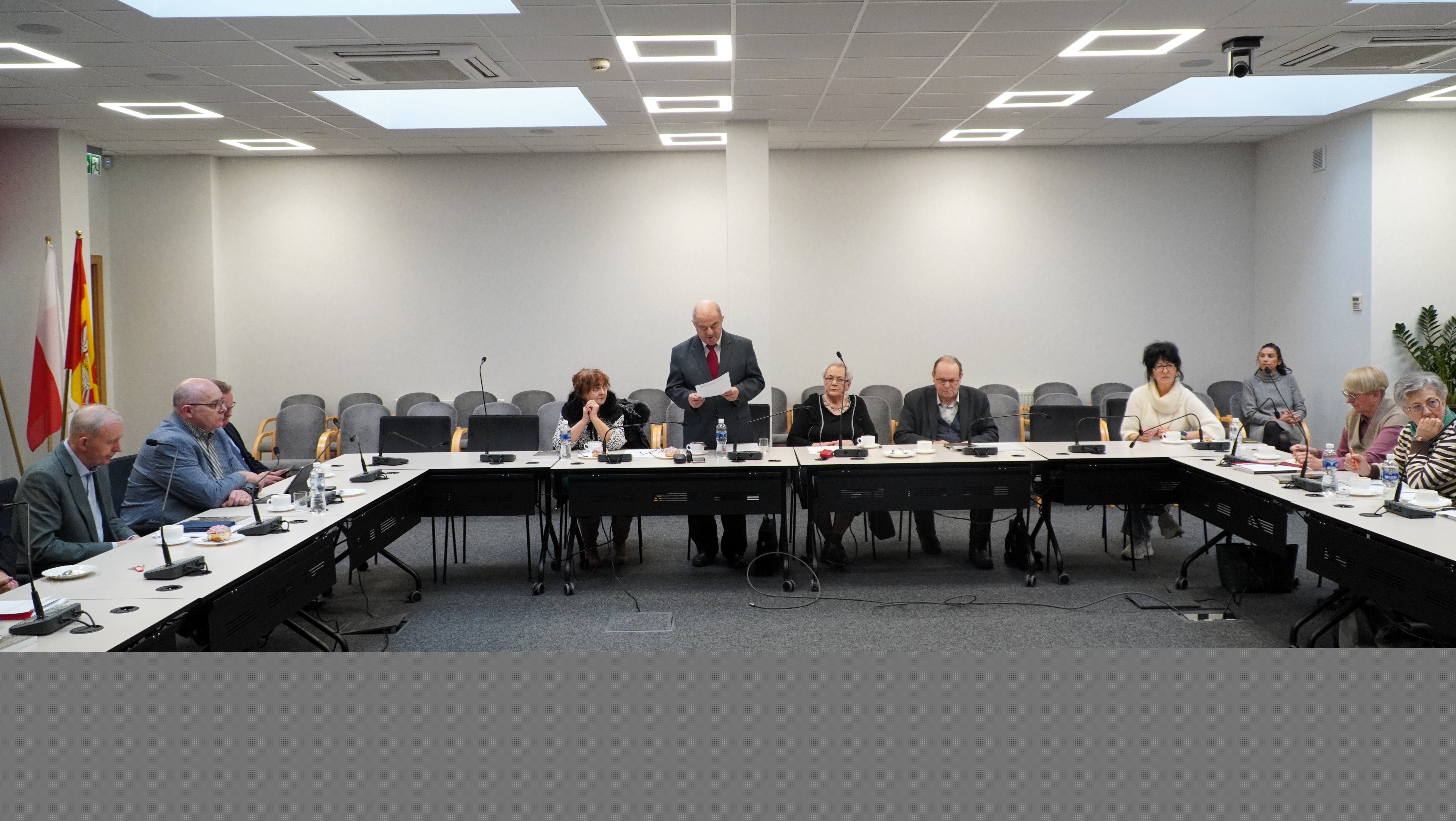 Seniorzy działają – lutowe spotkanie w Starostwie