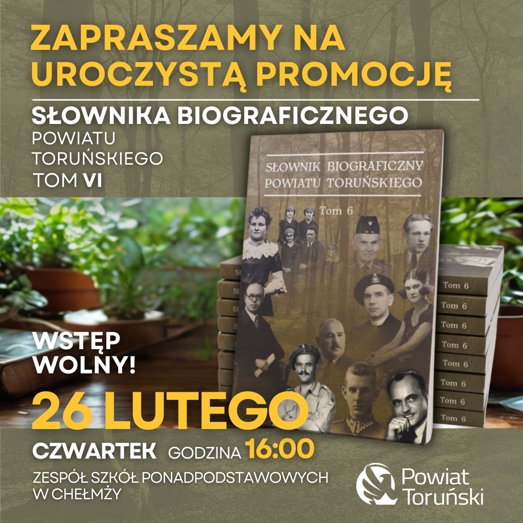 Zapraszamy na uroczystą promocję Słownika. Wstęp wolny!