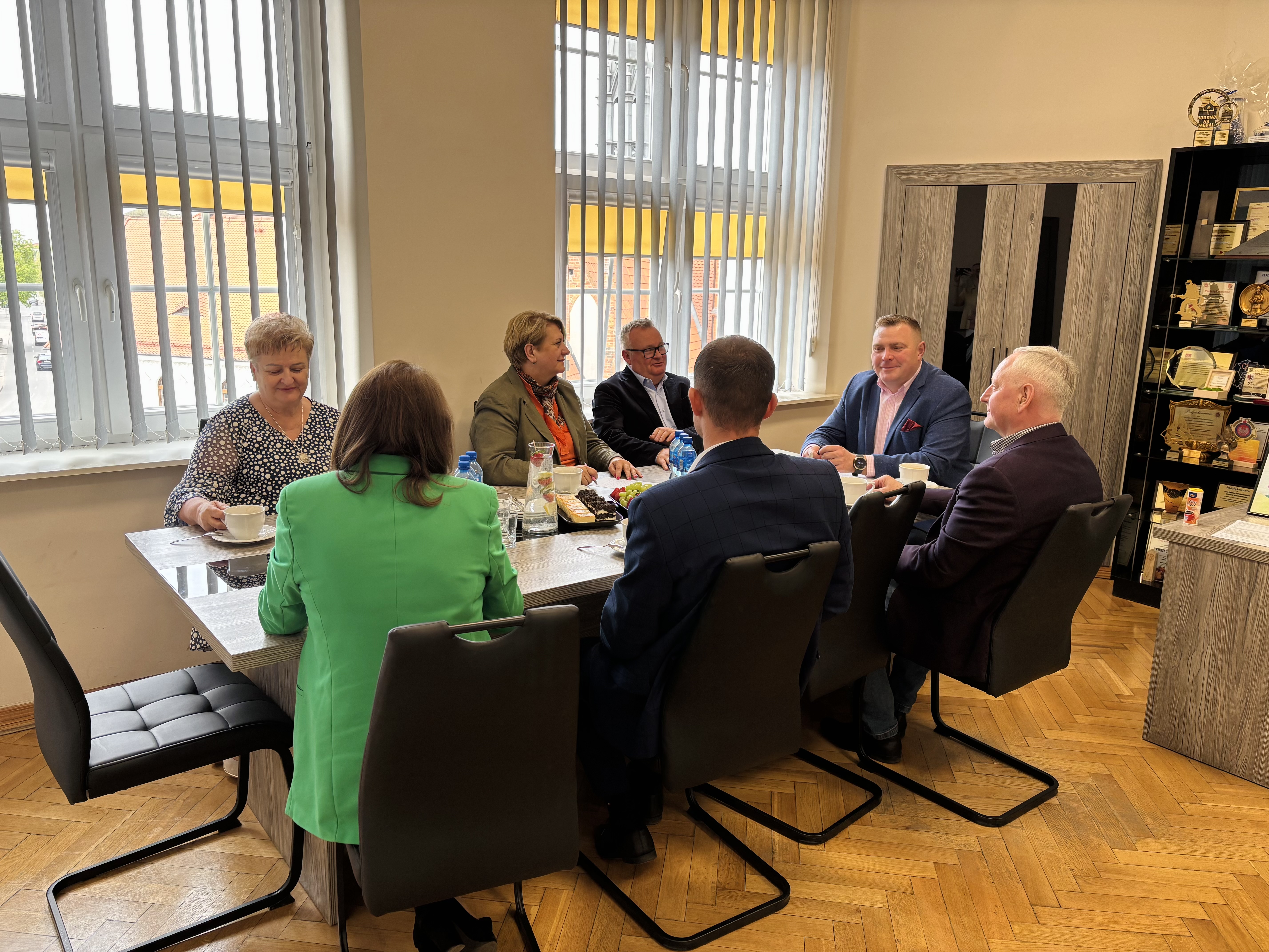 Spotkanie w Starostwie Powiatowym we Włocławku